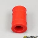 Sleeve exhaust silencer 22mm red