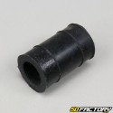 Sleeve exhaust silencer 22mm black