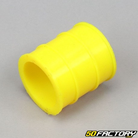 Sleeve exhaust silencer 30mm yellow