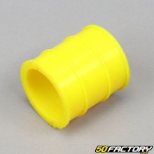 Exhaust tail pipe silencer connector 30mm yellow