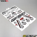 Placa de adesivos Voca Racing (380x575mm)