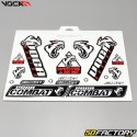 Planche de stickers Voca Racing (380x575mm)