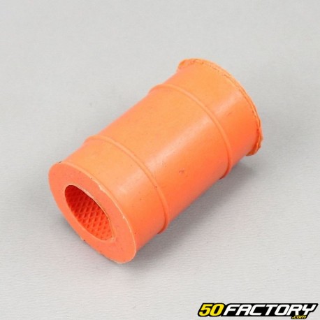 Sleeve exhaust silencer 22mm orange