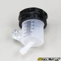 Brake fluid deposit aluminum black