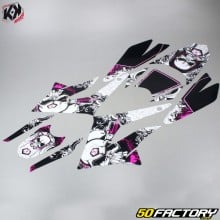 Kutvek Trash Graphic Kit Derbi Senda DRD Xtreme, SMT,  RCR (2011-2017) rosa