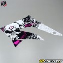 Kit gráfico Kutvek Trash Derbi Senda DRD Xtreme, SMT,  RCR (2011-2017) rosa