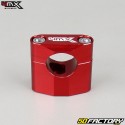 Handlebar clamps 28mm 4MX red/aluminum