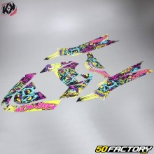 Deko-Kit Grafik Kutvek Zombies Colors MBK Booster und Yamaha BW's (ab Bj. 2004)