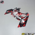 Kutvek Deco Kit Freegun Attack MBK Booster  et  Yamaha BW&#39;s (de 2004) rojo