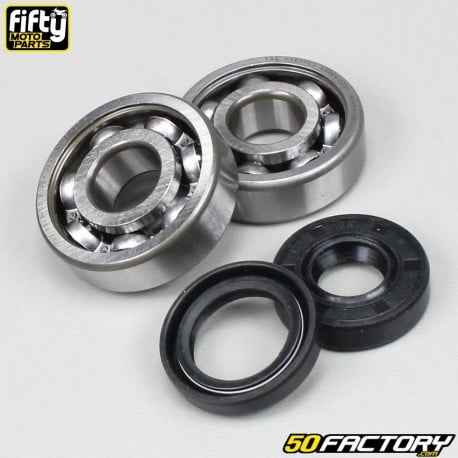 Rolamentos C3 e retentores de óleo do virabrequim AM6 Fifty moto parts