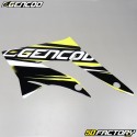 Kit grafiche adesivi Gencod Derbi DRD, Gilera SMT,  RCR (2011 a 2017) giallo
