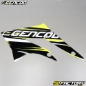 Kit decorativo Gencod Derbi DRD, Gilera SMT,  RCR (2011 a 2017) amarelo