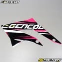 Kit decorativo Gencod Derbi DRD, Gilera SMT,  RCR (2011 a 2017) rosa