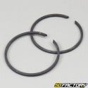 Piston rings type origin Peugeot vertical and horizontal Buxy, Ludix, XP ... 50 2T