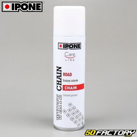 Bombe graisse de chaîne blanche Ipone 250 ml