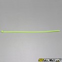 200 mm neon green plastic (rislan) clamps (100 pieces)