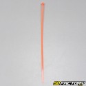 Collarines de plástico (rilsan) naranja fluorescente 200 mm (100 piezas)
