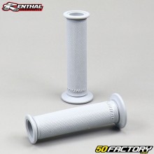 Handle grips Renthal Road Race 100% light gray soft pimples