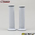 Handle grips Renthal Road Race 100% light gray supple pimples