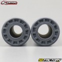Handle grips Renthal Road Race 100% medium gray pimples
