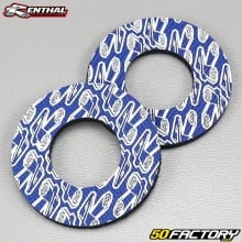 Handlebar grip donuts Renthal blue