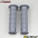 Handle grips Renthal quad pins-semi-embossed medium gray