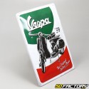 Targa smaltata Vespa Classic 20x30cm