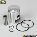 Cylindre piston fonte Ø39.90 mm Derbi Euro 2 type origine à vis Fifty