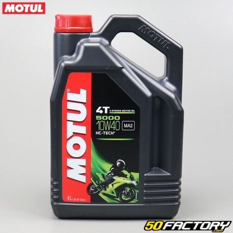 Óleo do motor 4T 10W40 Motul 5000 4L