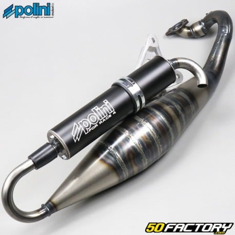 Exhaust Polini FOR RACE 4 Minarelli Horizontal MBK Nitro,  Ovetto,  Yamaha... 50 2T