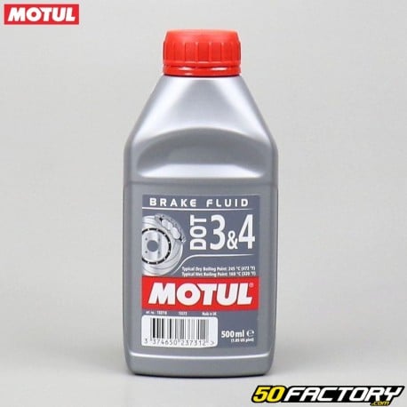 Motul DOT Brake Fluid 3 &amp; 4 Brake Fluid 500ml