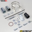 Exhaust Voca Cross Rookie Rieju  MRT 50 black silencer