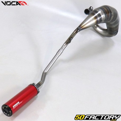 Exhaust Voca Cross Rookie Sherco SE-R, SM-R (2013 to 2017) red silencer