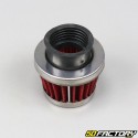 Right horn air filter PHBG, PHBN, PHVA red / chrome Ø35-28mm