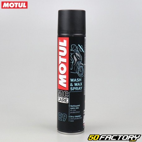 Motul E9 Wash &amp; Wax Spray Cleaner Spray 400ml