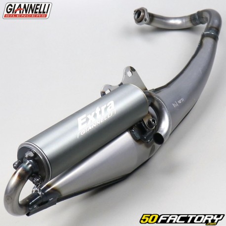 Auspuff Giannelli Zusätzliches V2 Aprilia SR 50 2T (Engine Piaggio)