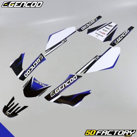 Decoration  kit Gencod Derbi Senda (2004 to 2010) blue