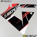 Kit decorativo Gencod Rieju SMX,  MRX (2001 a 2009) rojo