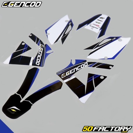 Kit déco Gencod Rieju SMX, MRX (2001 à 2009) bleu