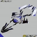 Kit grafiche adesivi Gencod Derbi Senda,  Gilera SMT,  RCR (da 2018) blu