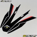 Kit decorativo Gencod Derbi Senda,  Gilera SMT,  RCR (de 2018) vermelho