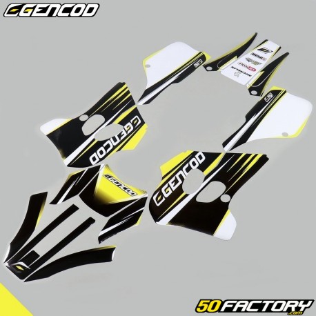 Kit decorativo Gencod Suzuki RMX  et  SMX amarelo