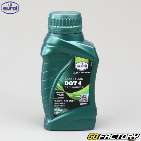 Brake fluid DOT 4 Eurol 250ml