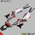 Kit decorativo Gencod Yamaha DT50 e MBK X-Limit (de 2003) vermelho