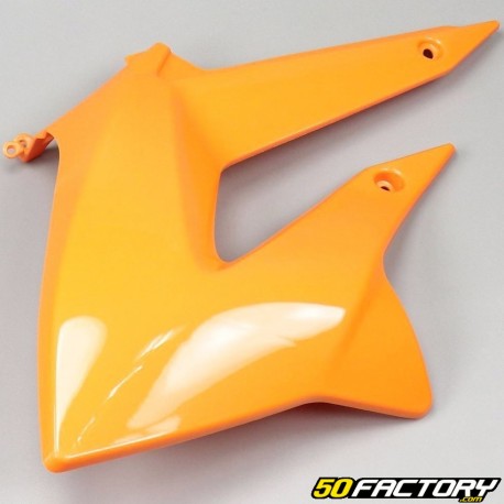 Carenagem frontal esquerda laranja Derbi Senda DRD Xtreme, Smt, Rcr