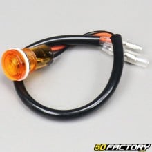 Indicatore giallo regolabile 12V 18mm