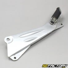 Apoio para os pés de platina traseiro esquerdo Yamaha YBR 125 Custom (2008 para 2010)