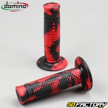 Poignées Domino A260 Snake rouge et noir