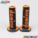 Puños Domino A360 cross negro y naranja