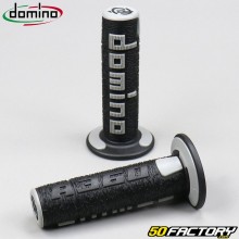 Manopole per moto Domino A360 cross nero e grigio